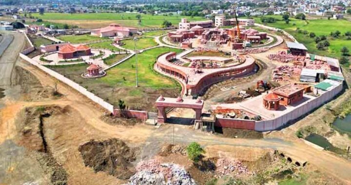 सागर में 100 करोड़ से बन रहा संत रविदास लोक, 92% काम पूरा; नए साल में PM मोदी करेंगे लोकार्पण