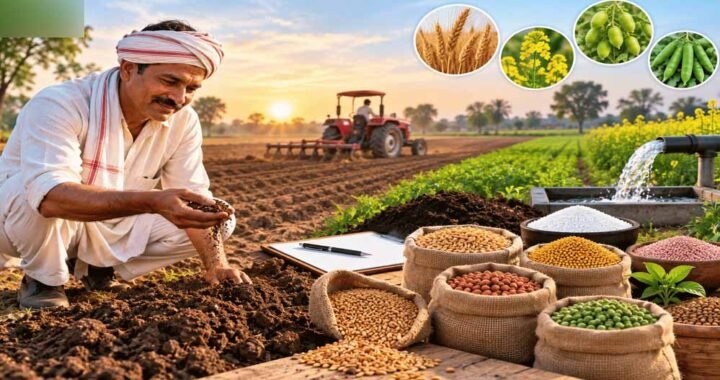 रबी फसलों के बीज का पर्याप्त भण्डारण,किसान अधिकृत विक्रय केन्दों में बीज प्राप्त करें