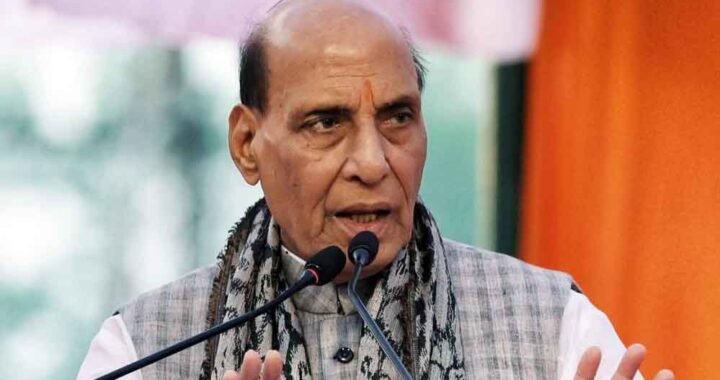 राजनाथ सिंह का राहुल गांधी पर निशाना, बोले- हाइड्रोजन बम का दावा दिवाली का पटाखा भी नहीं निकला