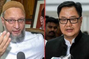 किरेन रिजिजू ने की ओवैसी की तारीफ, एलन मस्क के बयान पर छिड़ी बहस