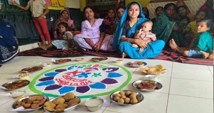 धमतरी में ‘आंगन मिलन सेवा’ से संवर रहा बच्चों और महिलाओं का भविष्य
