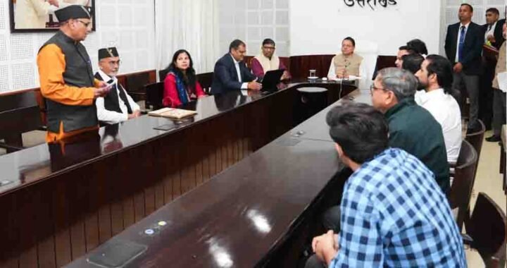 मुख्यमंत्री ने गढ़वाली, कुमाऊँनी और जौनसारी लोकभाषाओं के वॉइस कलेक्शन पोर्टल का किया शुभारंभ