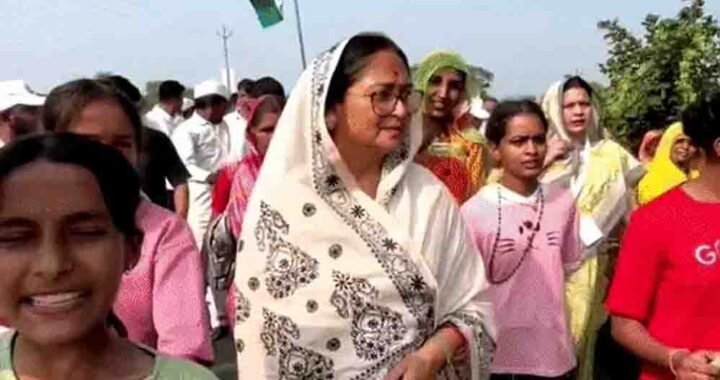 दिग्विजय सिंह की पदयात्रा पर NHRC का नोटिस, बच्चों से नारे लगवाने की शिकायत पर मांगा जवाब