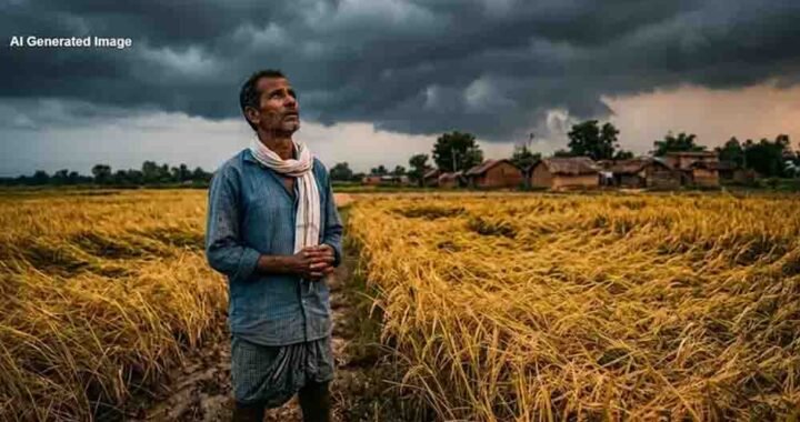छत्तीसगढ़ में चक्रवाती तूफान का अलर्ट, बारिश से 1 करोड़ एकड़ में खड़ी धान की फसल पर संकट