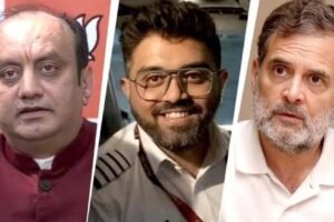 पायलट स्मित मछार की बहादुरी पर कांग्रेस की चुप्पी, बीजेपी सांसद सुधांशु त्रिवेदी ने उठाए सवाल