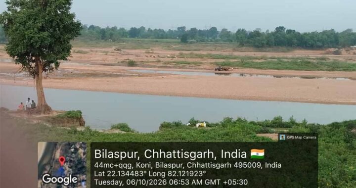 चालू है न्यायधानी में अवैध रेत खनन का कारोबार! नदी में दिनदहाड़े चल रहे ट्रैक्टर, प्रशासन की निगरानी पर उठे सवाल