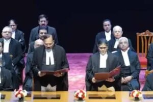 सुप्रीम कोर्ट में 3 नए जजों ने ईश्वर के नाम पर ली शपथ, अब 37 में सिर्फ 3 महिला जज