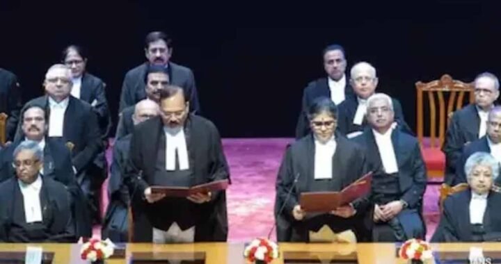 सुप्रीम कोर्ट में 3 नए जजों ने ईश्वर के नाम पर ली शपथ, अब 37 में सिर्फ 3 महिला जज