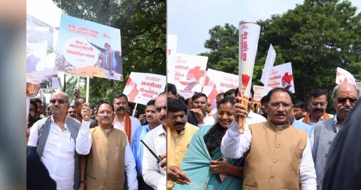 प्रधानमंत्री नरेंद्र मोदी के जनसेवा के 25 वर्ष देश के विकास और परिवर्तन की प्रेरक यात्रा : मुख्यमंत्री विष्णुदेव साय