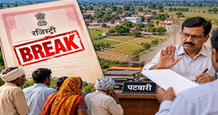 MP में 48 लाख रजिस्ट्रियों पर ब्रेक, स्वामित्व योजना में पटवारियों ने साइन से किया इनकार