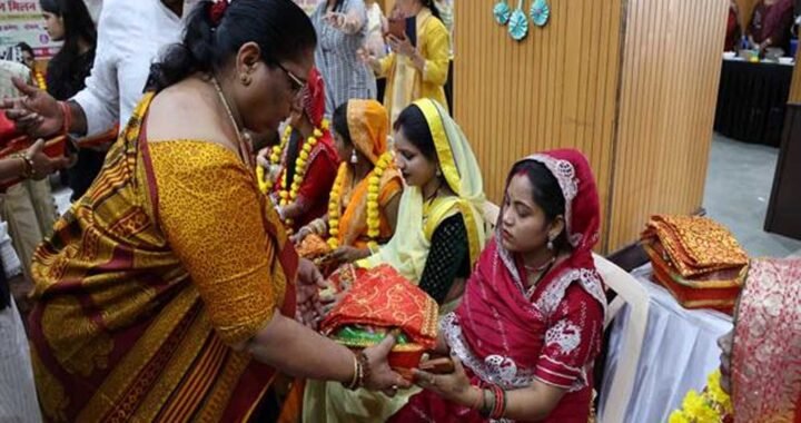 हर आंगनवाड़ी बनेगी पोषण, शिक्षा और सम्मान का केंद्र -आंगन मिलन सेवा में कार्यक्रम में मंत्री सु भूरिया ने की सहभागिता