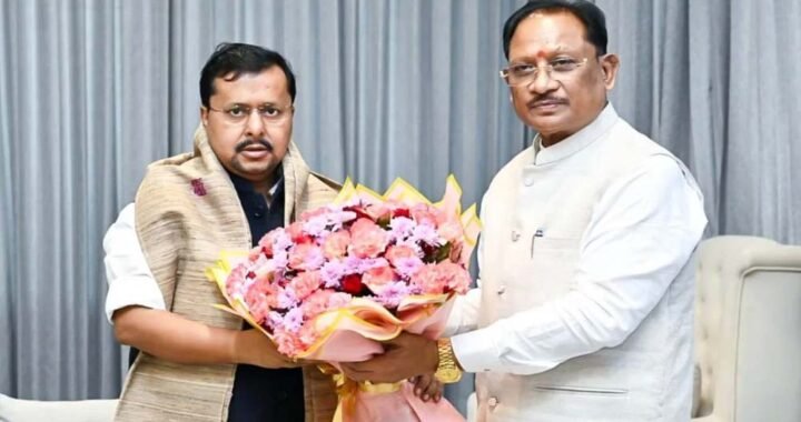 CM साय ने BJP राष्ट्रीय अध्यक्ष नितिन नबीन से की मुलाकात, कई मुद्दों पर हुई चर्चा