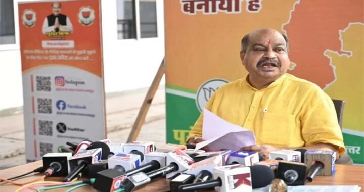 SIR को लेकर भाजपा विधायक पुरंदर मिश्रा का कांग्रेस पर तंज, बोले- दिल्ली बैठक में दोबारा विरोध क्यों?