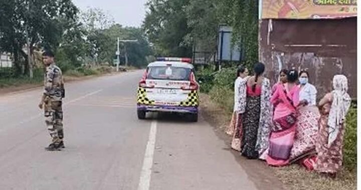CG में सड़क किनारे महिला ने दिया बच्चे को जन्म, पेट्रोलिंग टीम की मदद से सुरक्षित हुई डिलीवरी