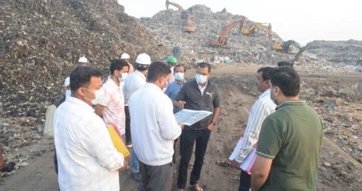 7.5 लाख टन कचरे के पहाड़ पर नगर निगम सख्त, 6 महीने में आधा काम भी नहीं; कंपनी पर लगेगा जुर्माना