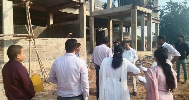 लोक निर्माण विभाग के सचिव ने निर्माणाधीन संयुक्त जिला कार्यालय भवन और पीडब्लूडी आवासीय परिसर का किया निरीक्षण