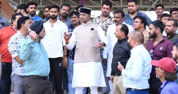 नरेला में दशहरा उत्सव की तैयारियों का मंत्री श्री सारंग ने लिया जायजा