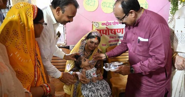 “बच्चों के अंदर अपना बचपना ढूंढता हूं…” जमीन पर बैठकर बच्चों संग खेले श्री अरुण साव