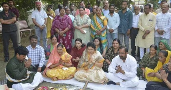 गोविंदपुरा क्षेत्र के वार्ड-60 में 42 लाख रुपये से अधिक के विकास कार्यों का हुआ भूमि-पूजन