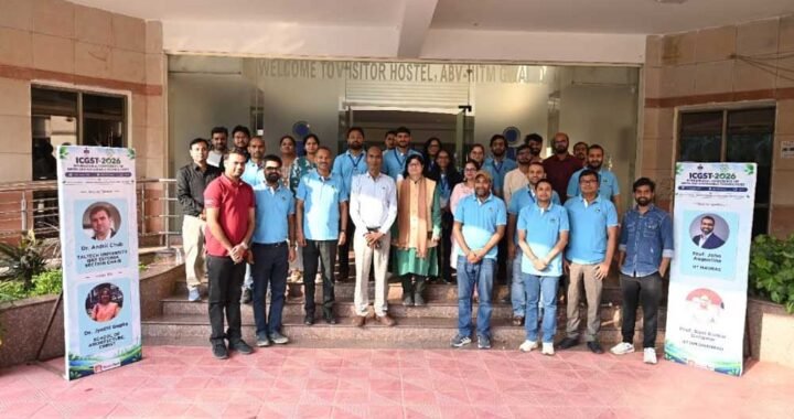 एबीवी-आईआईआईटीएम ग्वालियर में अंतरराष्ट्रीय सम्मेलन आईसीजीएसटी-2026 का आयोजन