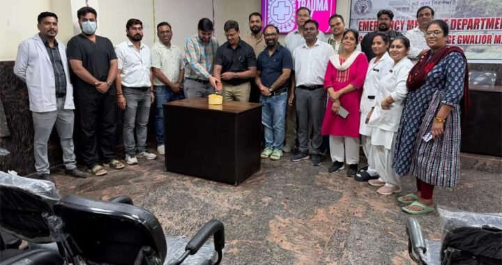 जयारोग्य अस्पताल में मनाया गया वर्ल्ड ट्रॉमा डे, डॉ. जितेंद्र अग्रवाल बोले- ट्रॉमा में शुरुआती समय बेहद महत्वपूर्ण