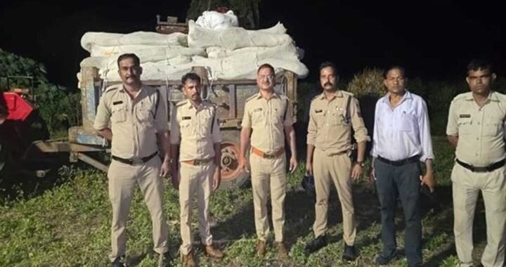 अवैध मादक पदार्थों के विरुद्ध मध्यप्रदेश पुलिस की प्रभावी कार्रवाई जारी