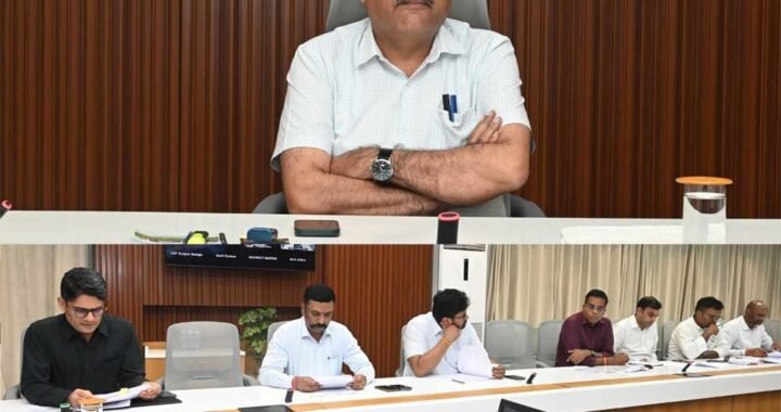 माननीय राष्ट्रपति महोदय के प्रस्तावित छत्तीसगढ़ प्रवास की तैयारियों को लेकर मुख्य सचिव की अध्यक्षता में उच्च स्तरीय समीक्षा बैठक आयोजित