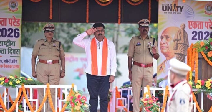 सरदार पटेल के आदर्शों पर चलकर सुरक्षित, समृद्ध और विकसित छत्तीसगढ़ का निर्माण हमारा संकल्प – उप मुख्यमंत्री  विजय शर्मा