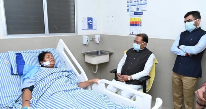 मुख्यमंत्री  विष्णुदेव साय ने विधायक  रायमुनी भगत का जाना कुशलक्षेम : शीघ्र स्वास्थ्य लाभ की कामना की