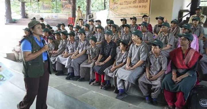 “वन विहार की आवाजें कार्यक्रम में दिव्यांग बच्चों ने की सहभागिता